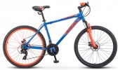 Велосипед 26' хардтейл STELS NAVIGATOR-500 MD диск, Синий/красный 2021, 18' F020 LU088907